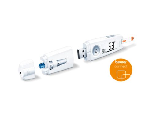 Beurer GL 50 mmol/l glucosemeter (pure white) - Afbeelding 2