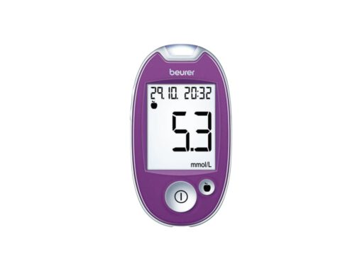 Beurer GL 44 mmol/l glucosemeter (paars)